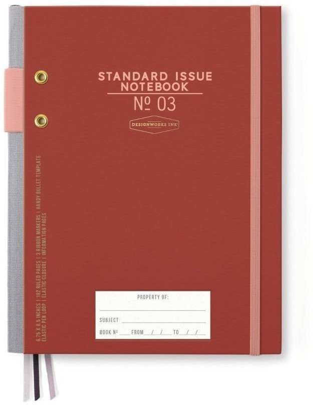 Notatnik Standard Issue Rosewood&Blush