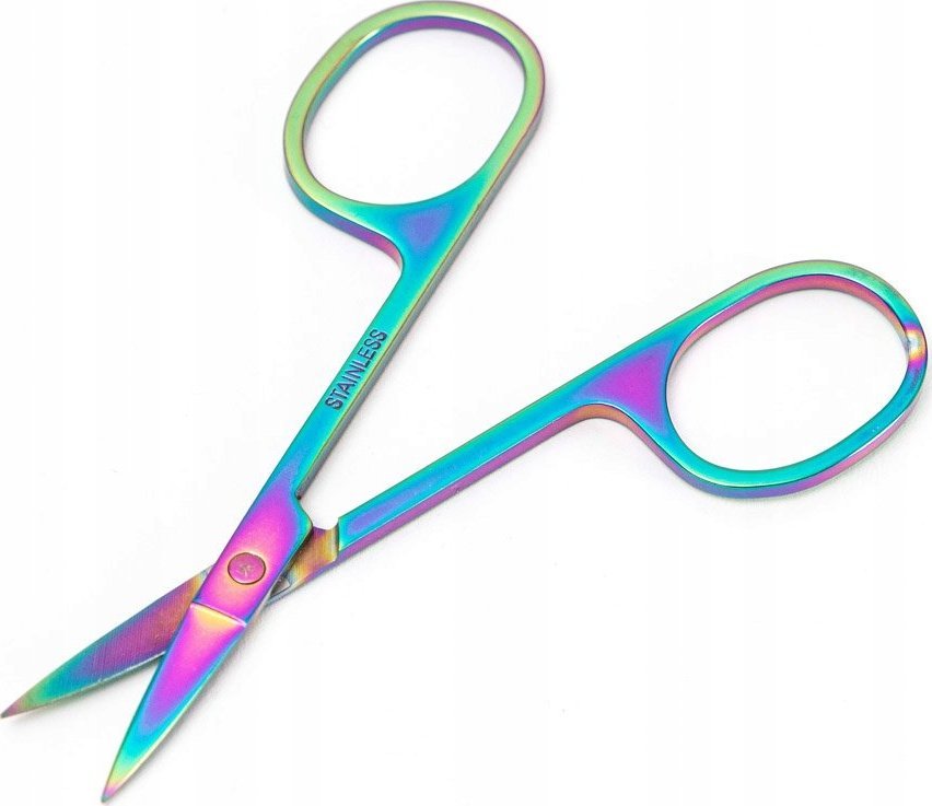 Cosmetics Zone Profesjonalne nożyczki kosmetyczne - metaliczne