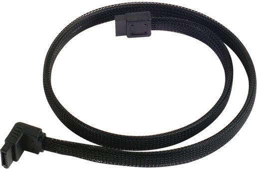 SilverStone SATA - SATA, 0.5m, Czarny (SSTCP08)