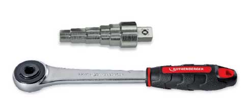 Rothenberger Klucz do śrubunków z grzechotką 1" (73297)