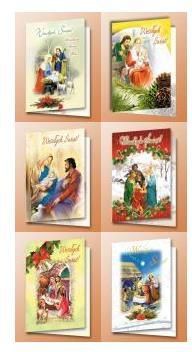 Top Graphic Karnet B6 Boże Narodzenie BBN religia (10szt) MIX - 142702