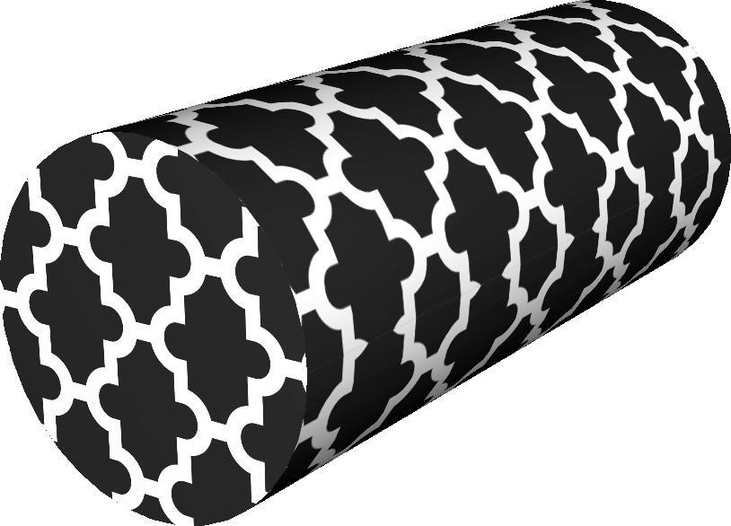 Bertoni-arco Poduszka Wałek - MAROKO NIGHT - 25x60 cm