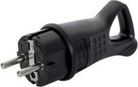Elgotech WT-30GU Wtyczka gumowa z uchwytem z/u IP44 16A