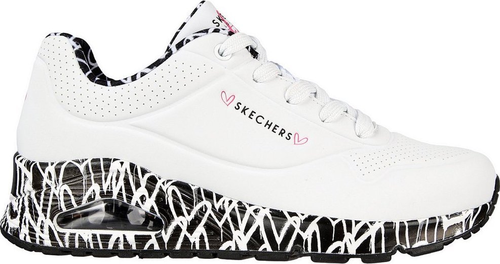 Skechers Buty damskie Skechers UNO LOVING LOVE (155506-WBK) 39