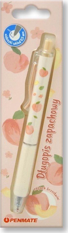 Długopis żelowy zapachowy brzoskwiniowy PENMATE