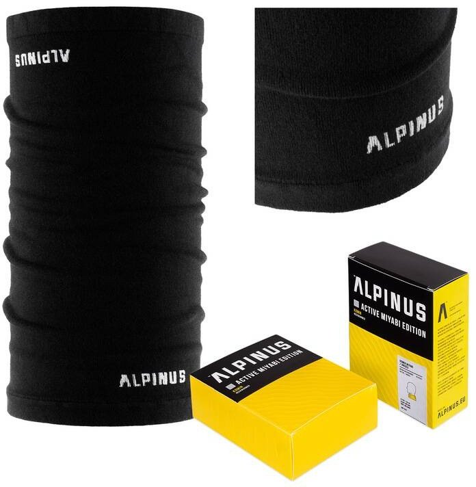KOMIN TERMOAKTYWNY ALPINUS MIYABI CHUSTA BANDANA SPORTOWA CHUSTA