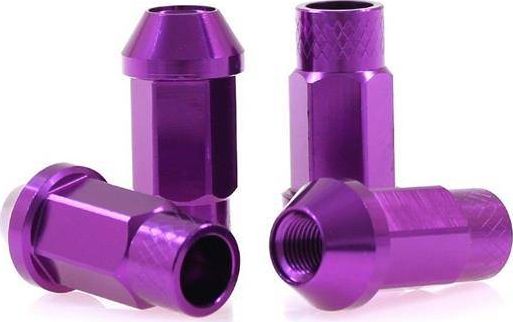 MTuning_F Nakrętki JBR 50mm M12 x1.25 PURPLE