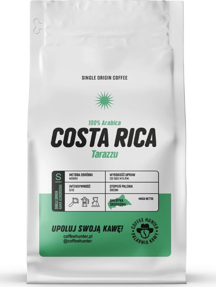 Kawa ziarnista Coffee Hunter Costa Rica Tarazzu 1 kg
