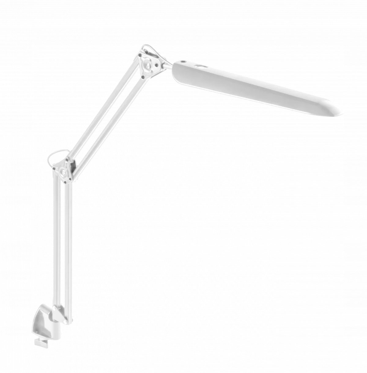 Lampka biurkowa GTV Lampka biurkowa Architecto 8W, 600lm, AC220-240V, 4000K, PF0,5, 3 stopnie ściemniania, Ra80, Biała