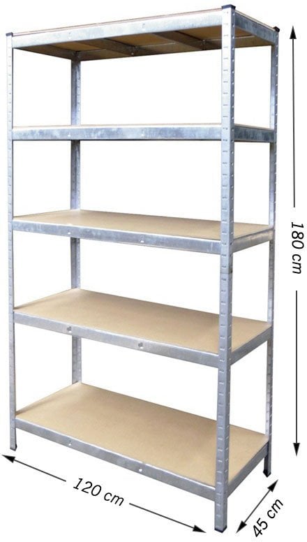 STORAGE SHELF 1800X1200X450 265KG
