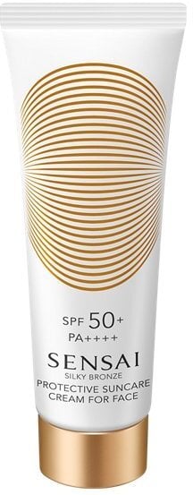 Kanebo SENSAI SILKY BRONZE CELLULAR PROTECTIVE CREAM FOR FACE SPF 50+ 50ML