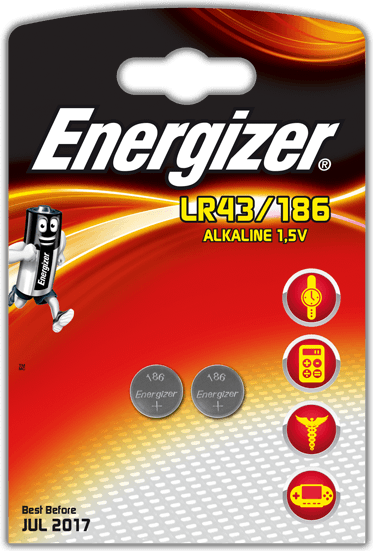 Energizer Bateria LR43 2 szt.