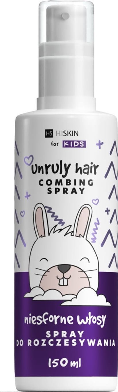 HiSkin for Kids Unruly Spray do rozczesywania włosów niesfornych 150 ml