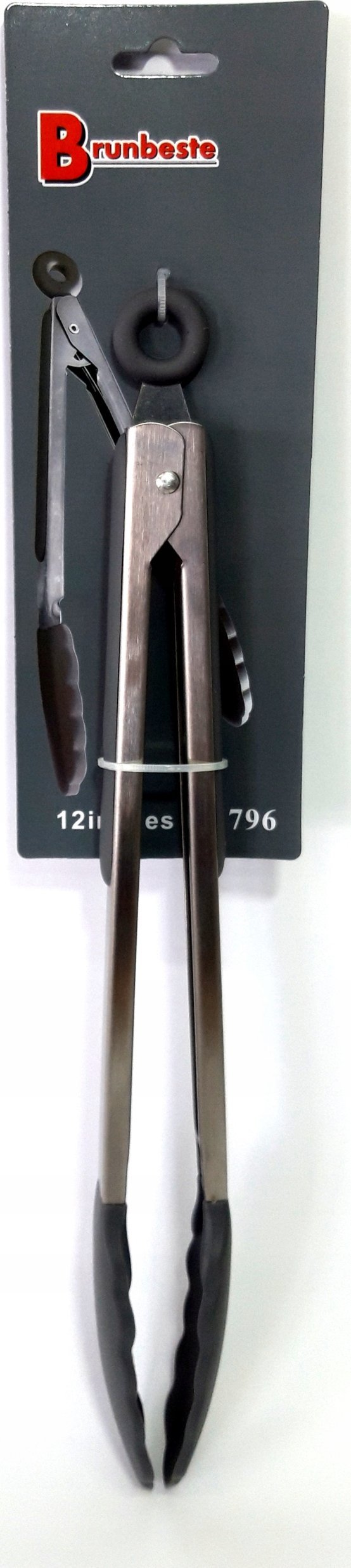 Brunbeste SZCZYPCE KUCHENNE SILIKONOWE 30CM GRILLOWE BRUNBESTE BB-1796