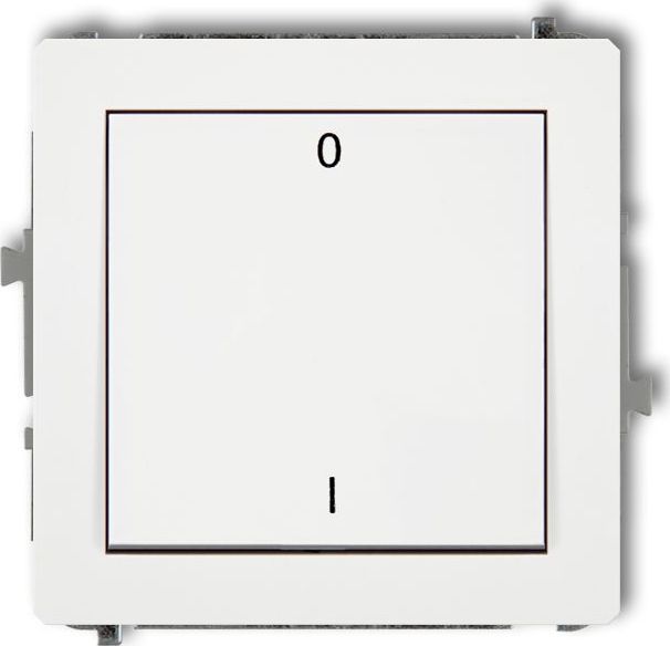 Karlik DECO Łącznik dwubiegunowy biały /0-1/ DWP-9