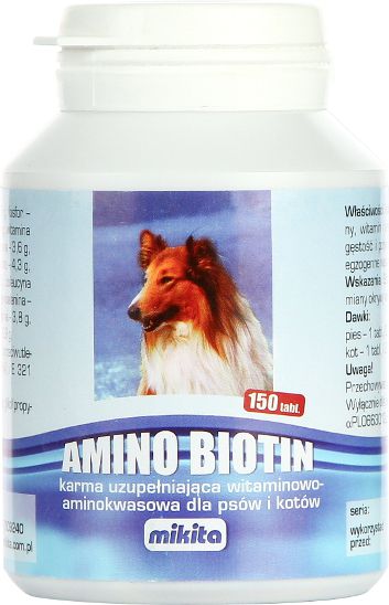 MIKITA AMINO-BIOTIN 150szt