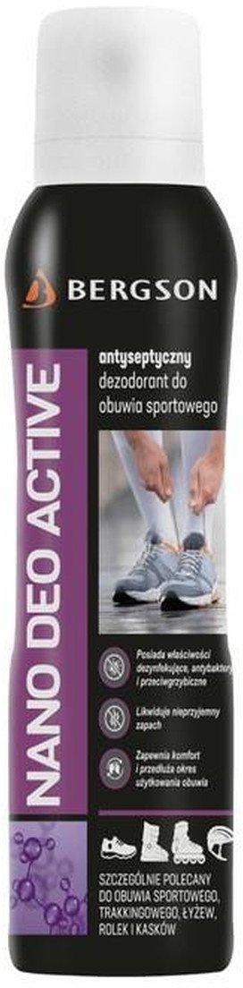 Bergson Nano Deo Active Dezodorant Do Obuwia 150ml