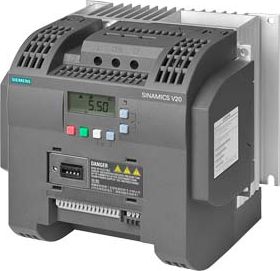 Siemens Falownik Uwe=400V, Uwy=3x400V/12,5A 5,5kW Sinamics V20 (6SL3210-5BE25-5UV0)