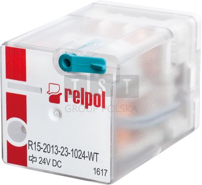 804816 Przekaźnik przemysłowy 3P 10A 230V AC AgNi/Au R15-2113-23-5230-WTL 804816