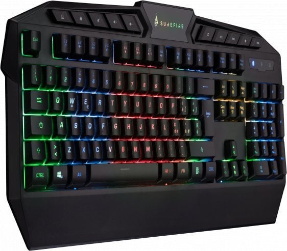 Klawiatura Surefire KingPin RGB Gaming Multimedia Keyboard QWERTY Italian