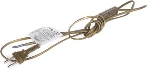 Zamel 190cm 2x0,5 z wyłącznikiem złoty (SP/W-190/2X05/_ZLO)