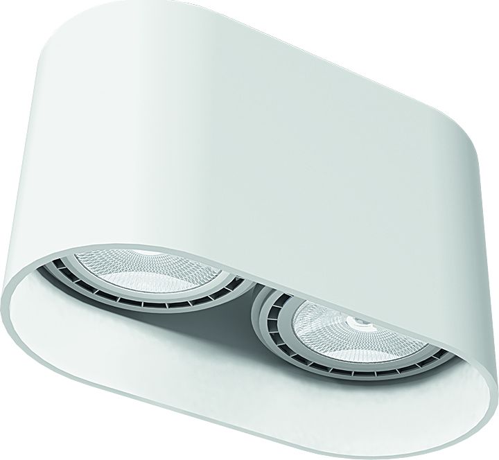 Lampa sufitowa Nowodvorski Oprawa natynkowa biała Nowodvorski OVAL 9241
