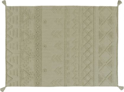 Lorena Canals Lorena Canals Dywan bawełniany Tribu Olive L 170 x 240 cm