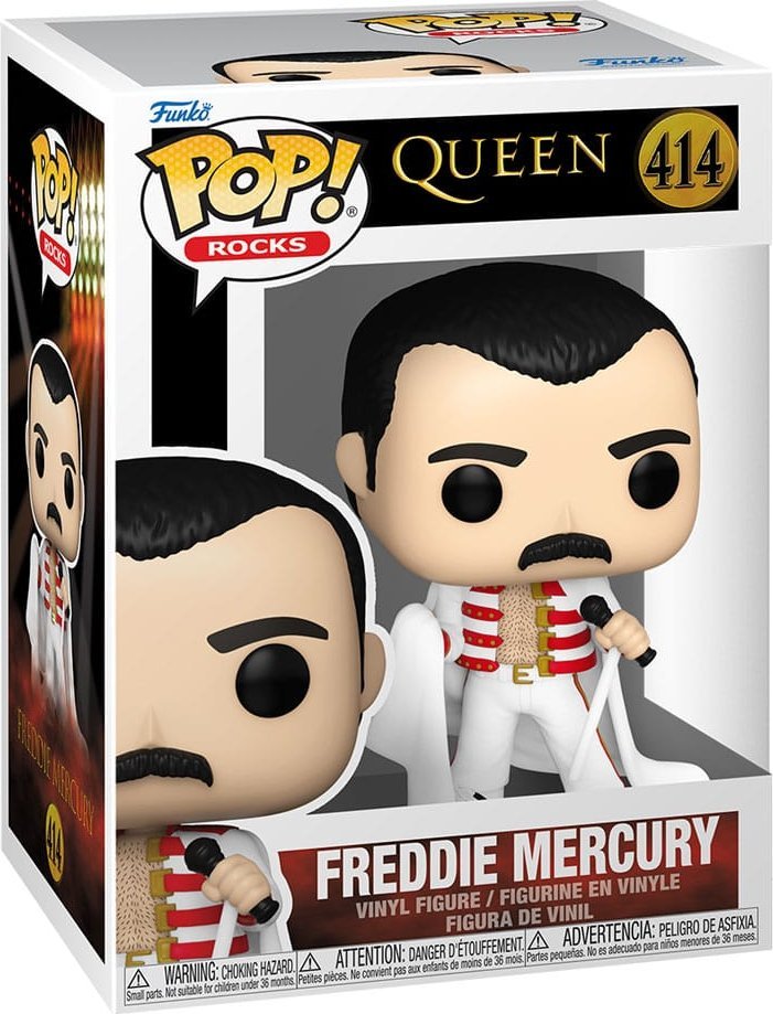 Funko POP Queen 414 Freddie Mercury with Cape