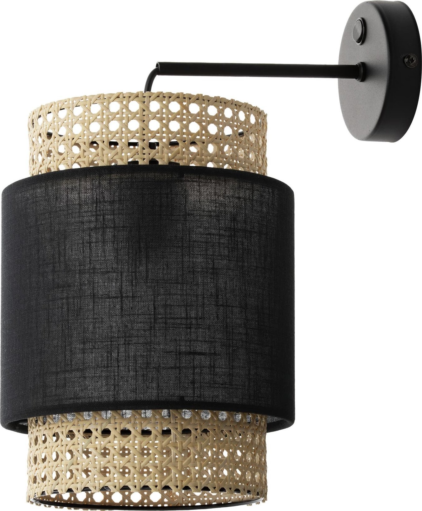 Kinkiet Orno LANA 1P, kinkiet, E27 max. 60W, czarny