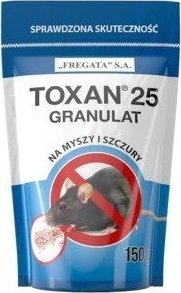 Fregata Trutka myszy szczury Toxan Granulat 150g