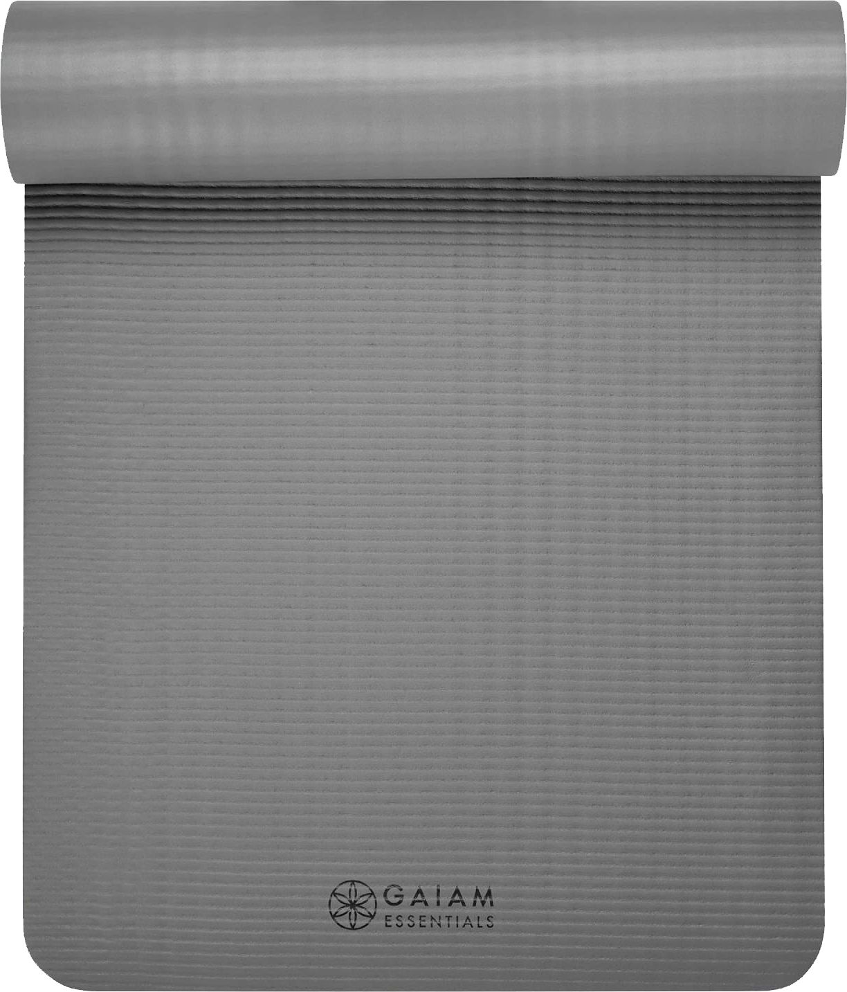 Gaiam Mata treningowa Essentials 183 cm x 61 cm x 1 cm szara