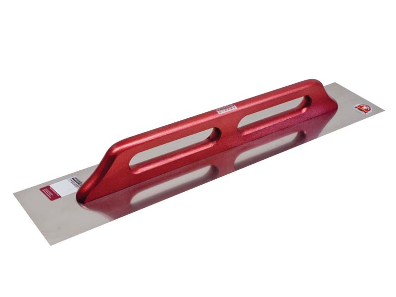 Modeco Paca nierdzewna gładka EXPERT uchwyt drewno 480x130mm - MN-73-380