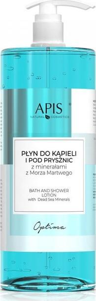 Apis APIS_Optima Bath and Shower Lotion płyn do kąpieli i pod prysznic z minerałami z Morza Martwego 1000ml