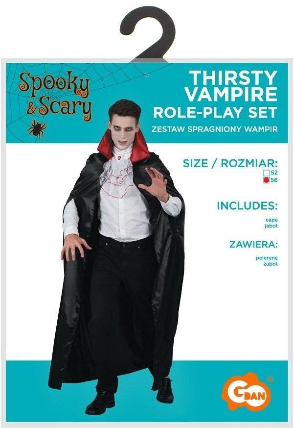 Strój dla dorosłych Spragniony Wampir rozm. 56