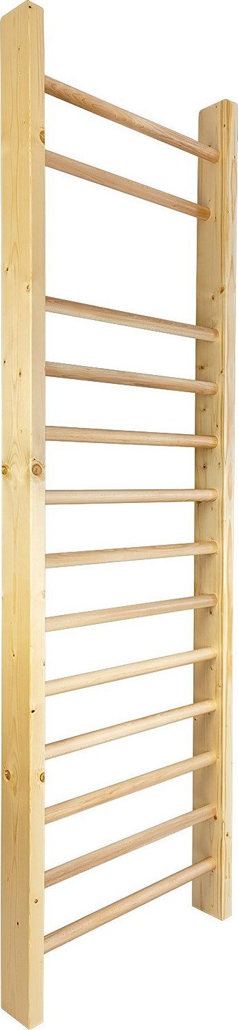 UnderFit Drabinka gimnastyczna Leon 240 x 80 cm drewniana