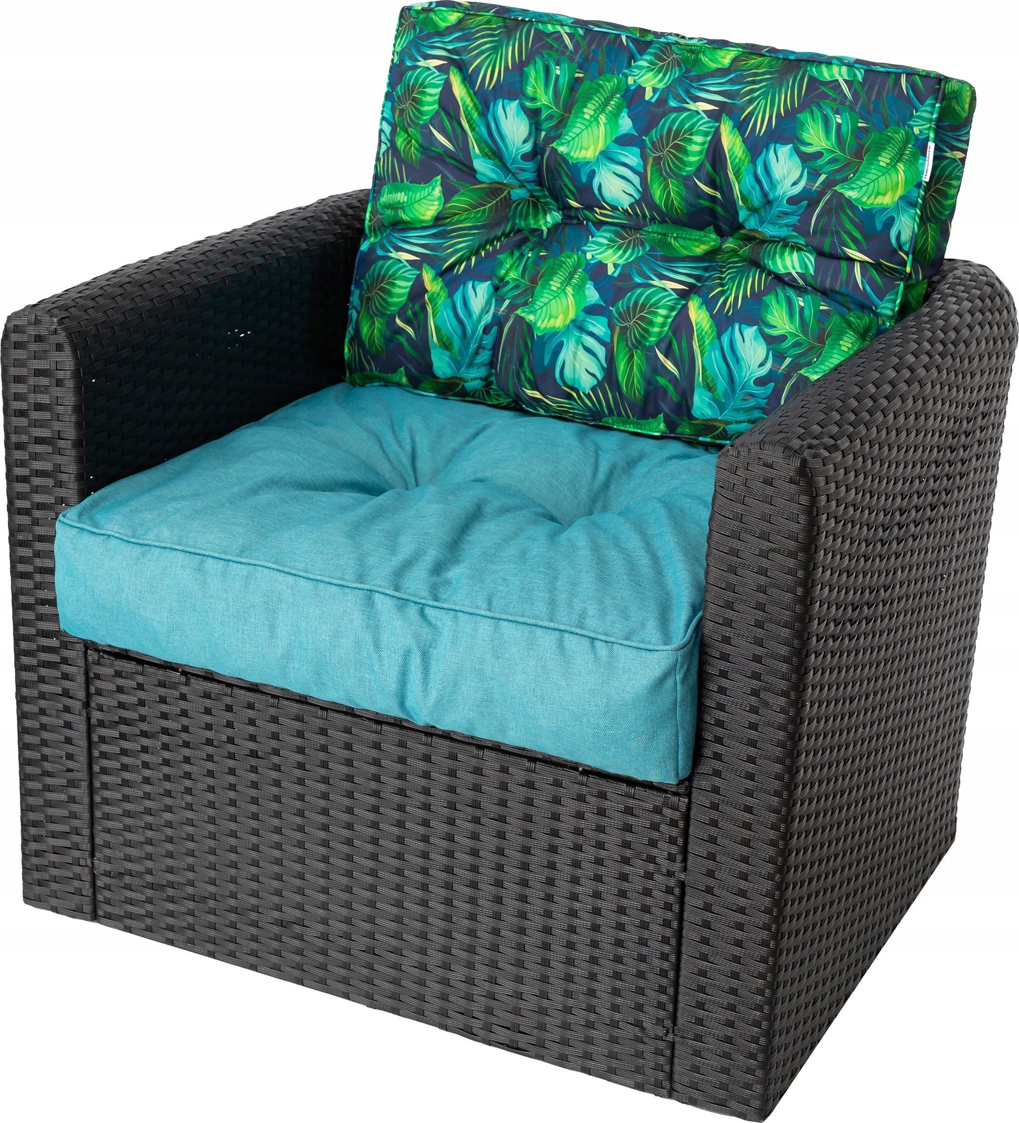 Hobbygarden R2 PODUSZKA KAJA NIEBIESKI + NIEBIESKIE LIŚCIE