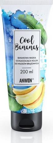 Anwen ANWEN_Cool Bananas bananowa maska ochładzająca kolor do włosów Brązowych 200ml