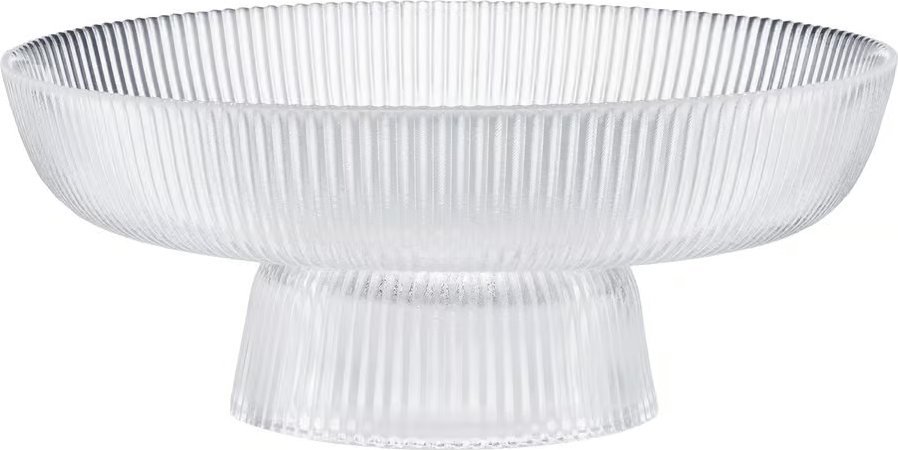 Patera 25 cm Curly przeźroczysta AMBITION