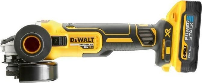 Dewalt DEWALT SZLIFIERKA KĄTOWA 18V 2x5,0Ah POWERSTACK DCG405H2T