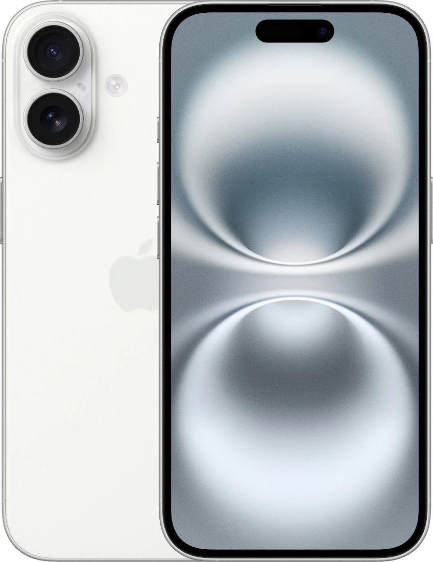 Smartfon Apple iPhone 16 256GB White (MYEF3HN/A)