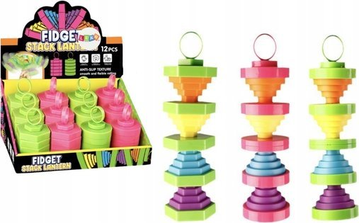 LeanToys Zabawka Sensoryczna Antystresowa Rozkładana Zawieszka