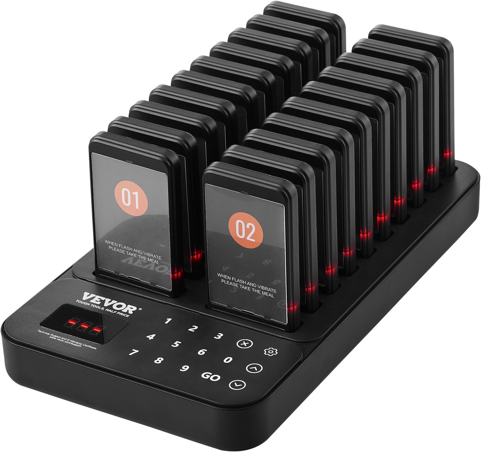 Pager Restauracyjny System Przywoławczy Pager 20 szt.