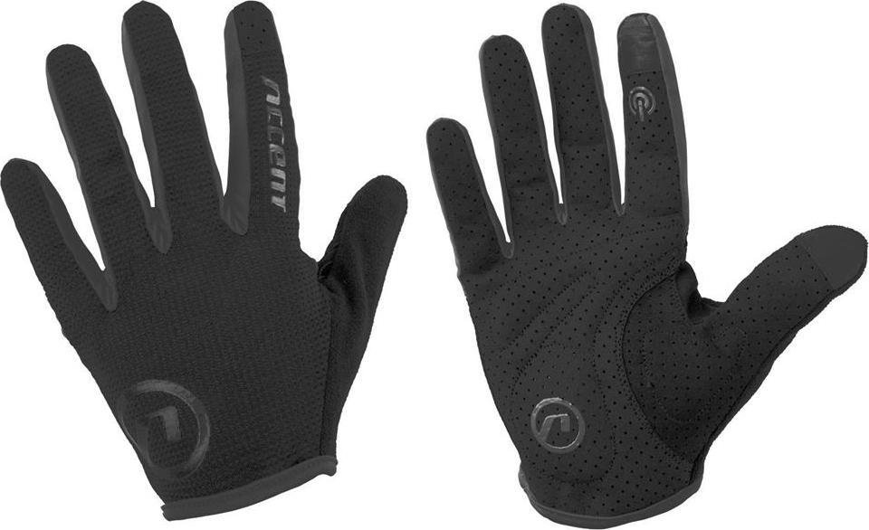Accent Rękawiczki z długimi palcami Accent Hero czarne M