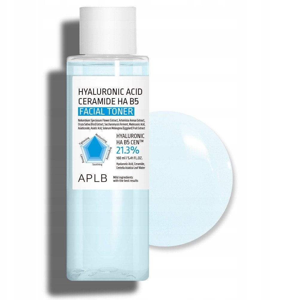 APLB_Hyaluronic Acid Ceramide Ha B5 Facial Toner tonik do twarzy 160ml