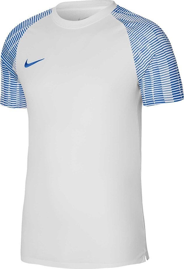 Koszulka męska Nike Dri-FIT Academy JSY SS biało-niebieska DH8031 102 2XL