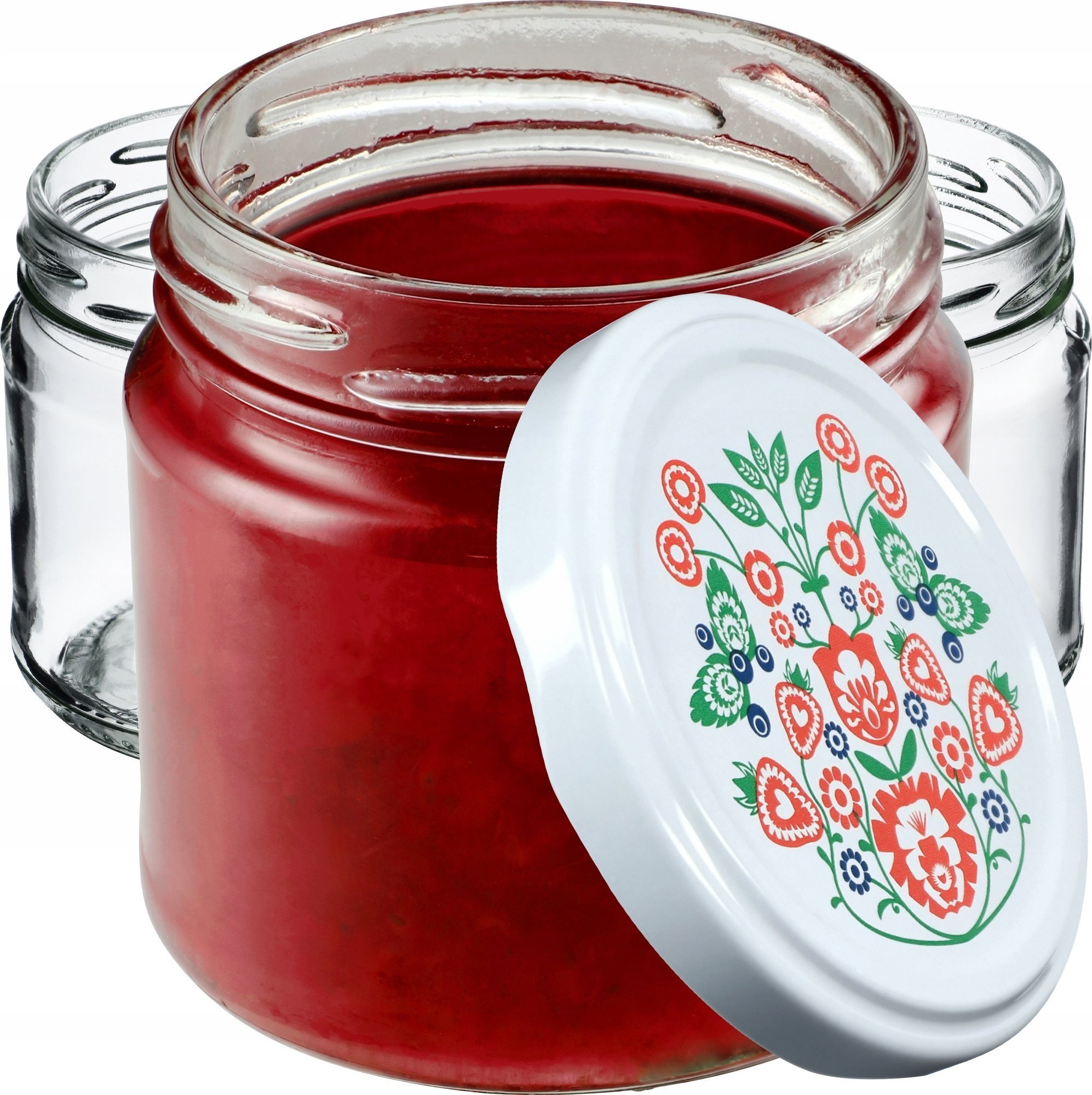 Kadax 10x Słoiki 200ml Słój Na Dżem Miód + Wieczko fi66