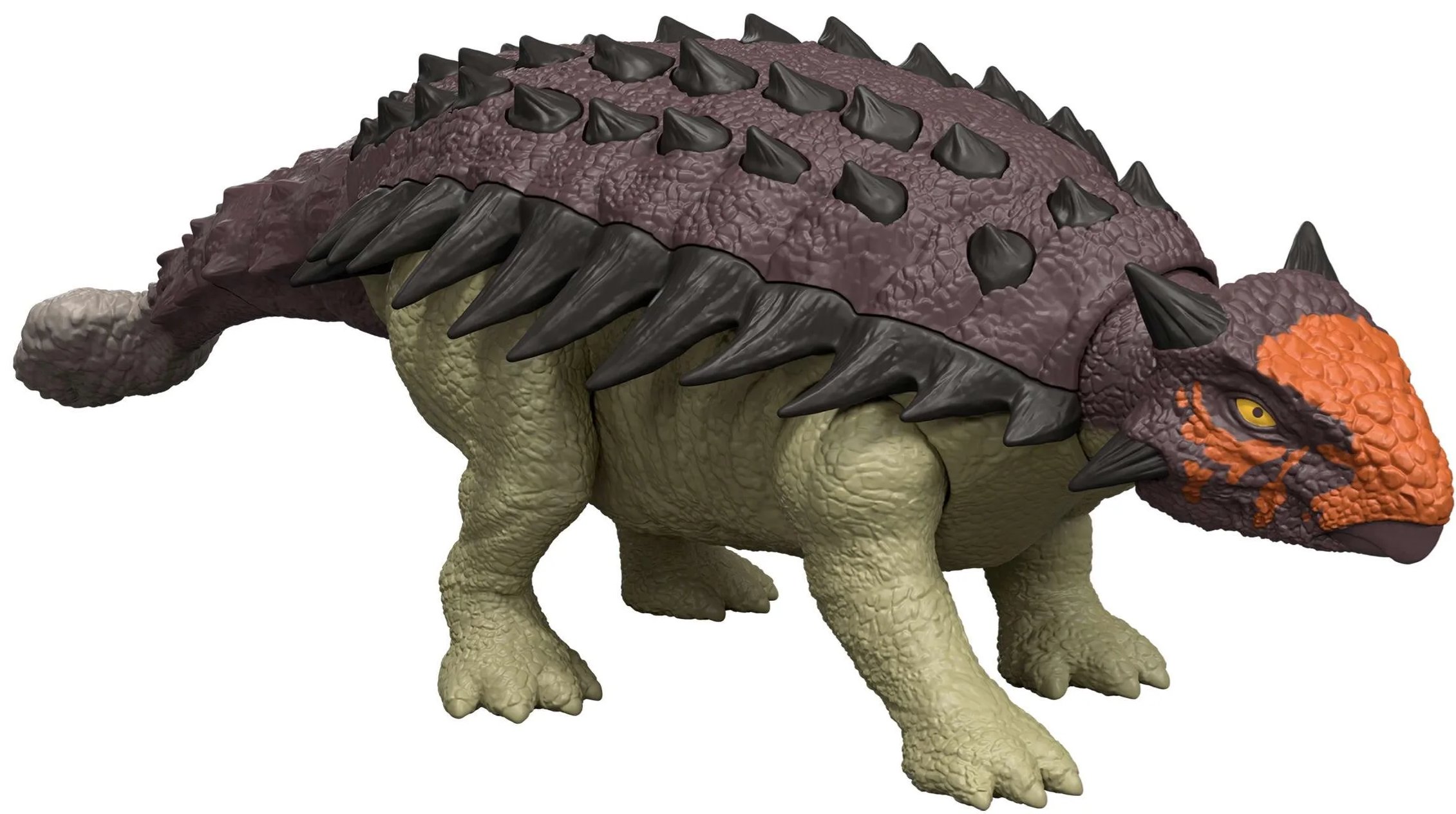 Figurka Mattel Jurassic World Rebirth Ankylosaurus Ryczący dinozaur (JGB90)