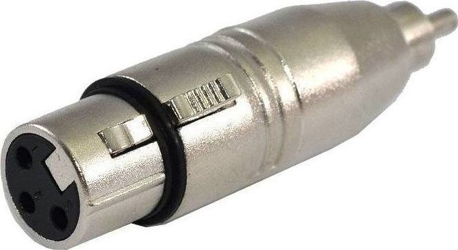 Adapter AV SSQ SSQ HA19 - Adapter z męskiego RCA na żeński 3 pinowy XLR