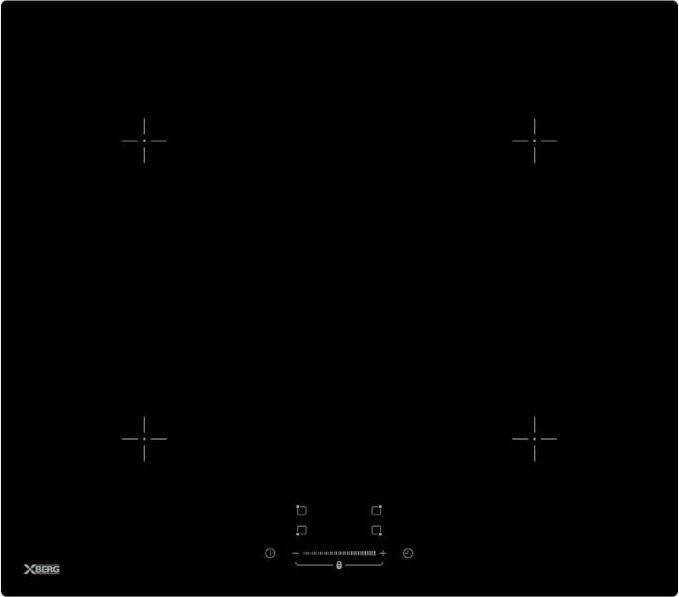 Płyta grzewcza Berg XBERG PŁYTA INDUKCYJNA XBERG MEBI640P 60cm SLIDER