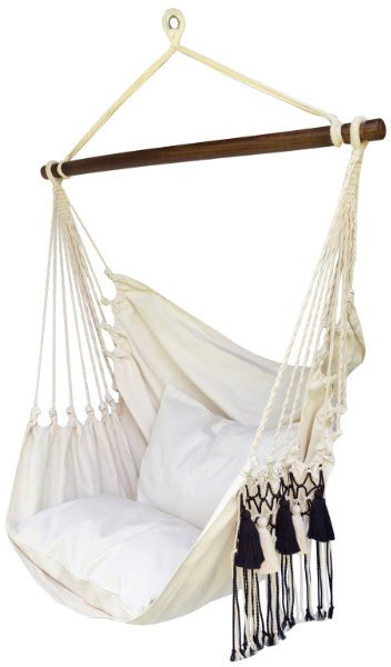 Fotel hamakowy, ecru HC10-OW-B